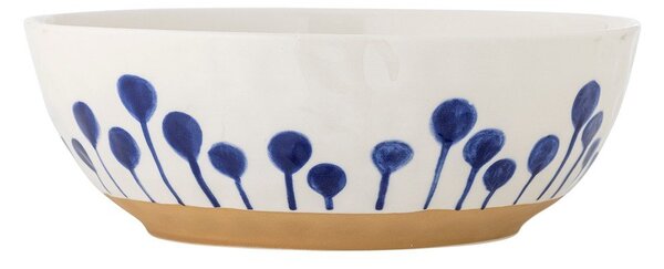 Biało-niebieska ceramiczna misa ø 28 cm Linora – Bloomingville