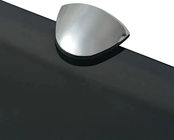 Czarna podwieszana półka 50x10 L6-D34