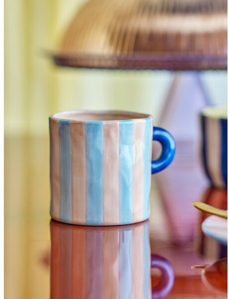 Niebiesko-różowe kubki ceramiczne zestaw 2 szt. 250 ml Phoenix – Bloomingville