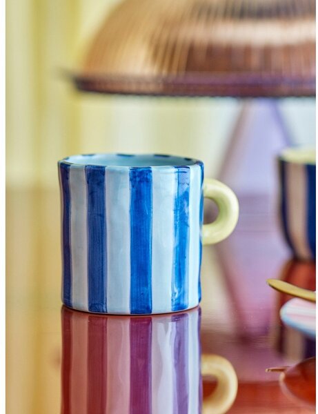 Niebiesko-różowe kubki ceramiczne zestaw 2 szt. 250 ml Phoenix – Bloomingville