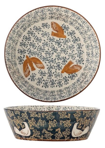 Niebieska ceramiczna misa ø 28 cm Hezha – Bloomingville