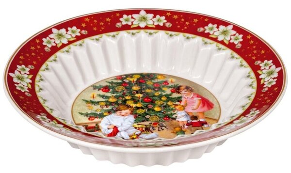 Miska S Dzieci przy choince (edycja 2022) Toy's Fantasy Villeroy & Boch