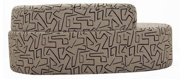 Beżowa sofa z materiału bouclé 176 cm Nairobi – Mauro Ferretti
