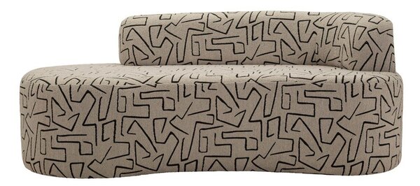 Beżowa sofa z materiału bouclé 176 cm Nairobi – Mauro Ferretti