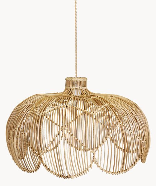 Ręcznie wykonana lampa wisząca z rattanu Belle