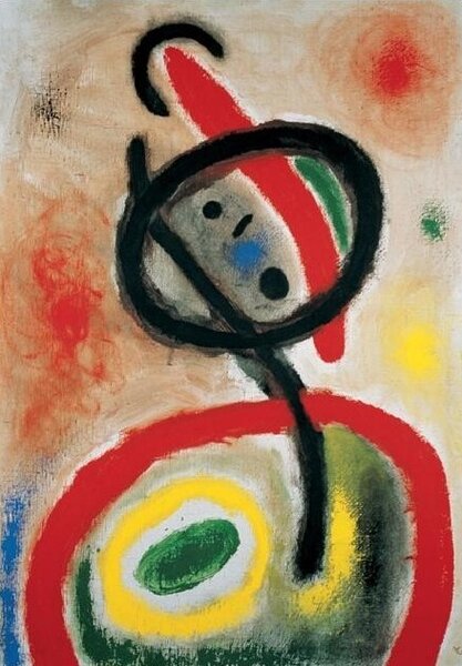 Reprodukcja Woman Iii 1965, Joan Miró, (60 x 80 cm)