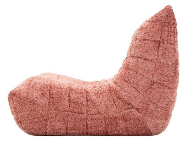 Różowy worek do siedzenia z materiału bouclé Mask – Mauro Ferretti