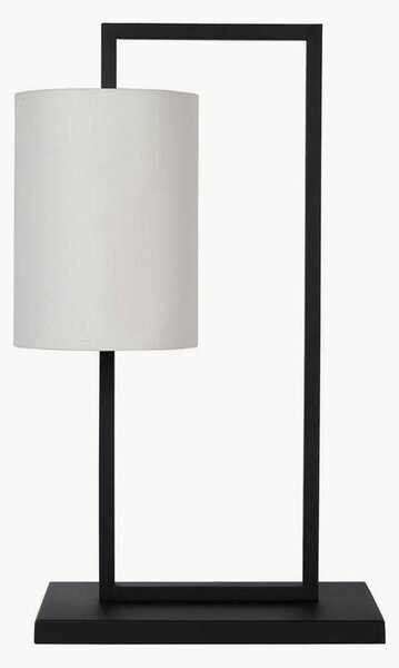 Lampa stołowa z lnianym kloszem Urbino
