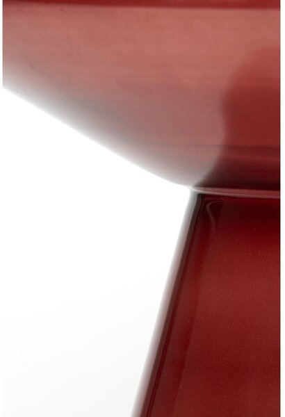 Szklany okrągły stolik ø 37 cm Dakwa – Light & Living