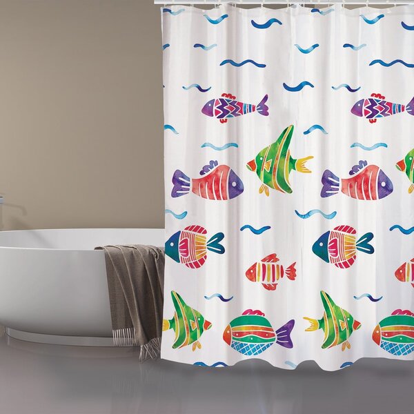 Zasłona prysznicowa 180x200 cm Poissons – MSV