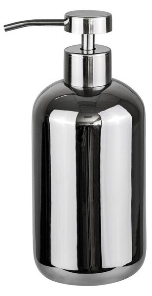 Ceramiczny dozownik do mydła w kolorze srebra 200 ml Lotus – Mette Ditmer Denmark