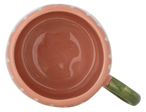 Różowy ceramiczny kubek dla dzieci 110 ml Nini – Bloomingville