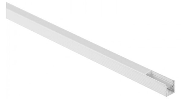 Profil do taśm LED NW01 natynkowy biały + klosz mrożony 1m Ecolight