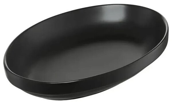 Półmisek AMBITION Salsa Owal 20 x 14 cm Czarny