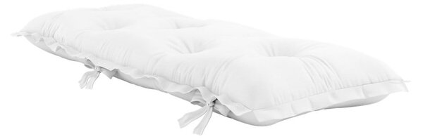 Biały wielofunkcyjny futon odpowiedni na zewnątrz Karup Design OUT™ Sit&Sleep White