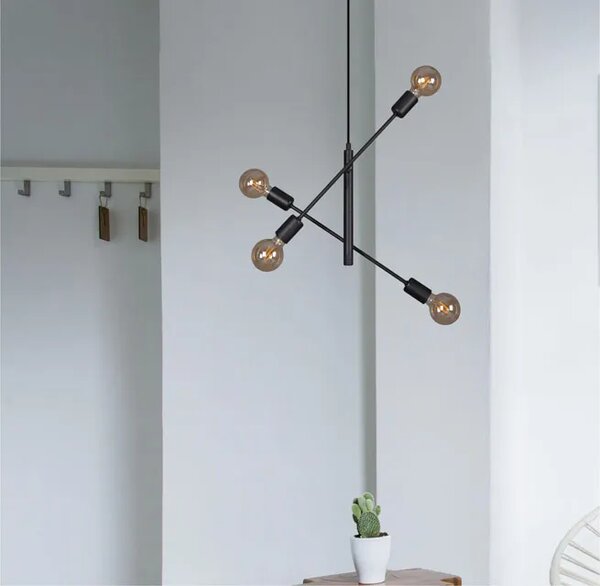 Industrialna lampa wisząca ruchoma - 6X S137 E1-L62