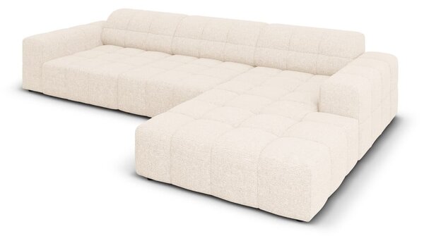 Kremowy narożnik (prawostronny) Chicago – Cosmopolitan Design