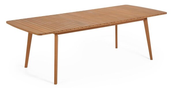 Stół ogrodowy z litego drewna 100x240 cm Hanzel – Kave Home