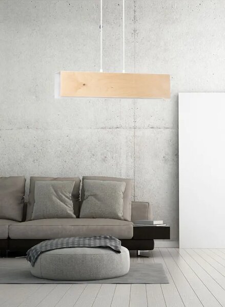 Biała wisząca lampa nad stół - D003 W9-G35