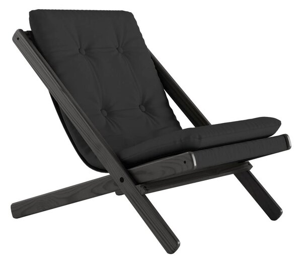 Fotel składany Karup Design Boogie Black/Grey