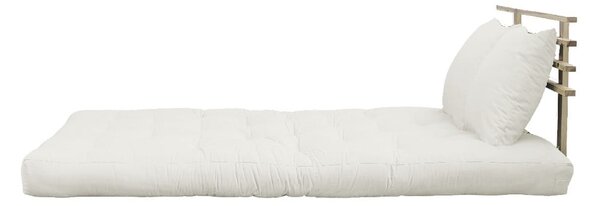 Sofa rozkładana z jasnobeżowym obiciem Karup Design Shin Sano Natural