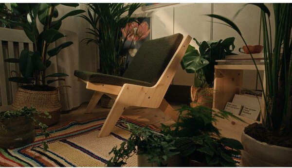 Beżowy fotel Sway – Karup Design