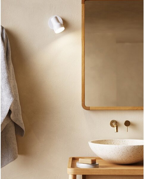 Lustro z drewnianą ramą ścienne 45x70 cm Shamel – Kave Home