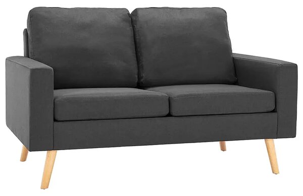 2-osobowa ciemnoszara sofa L0-D82