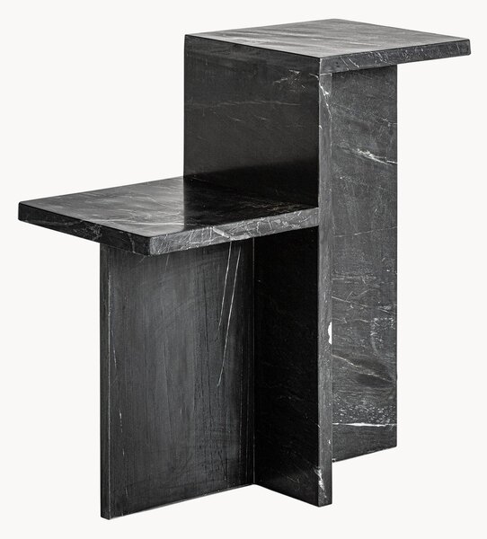 Stolik pomocniczy z marmuru Marquina