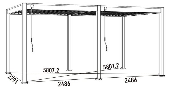 Pergola bioklimatyczna Intro Neo – Rojaplast