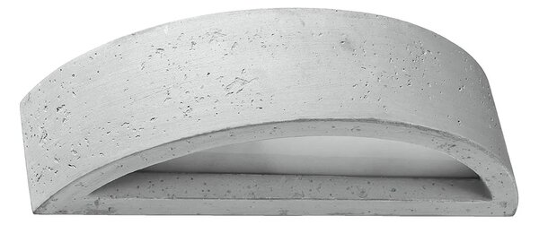 Półokrągły betonowy kinkiet loft - S176 G5-S76