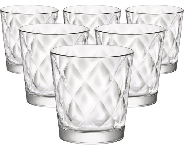 Bormioli Rocco 6-częściowy zestaw szklanek Kaleido, 240 ml, 240 ml