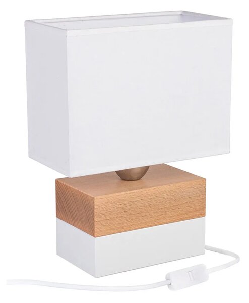 Biała lampka na biurko dla dzieci - S188-Kaspi