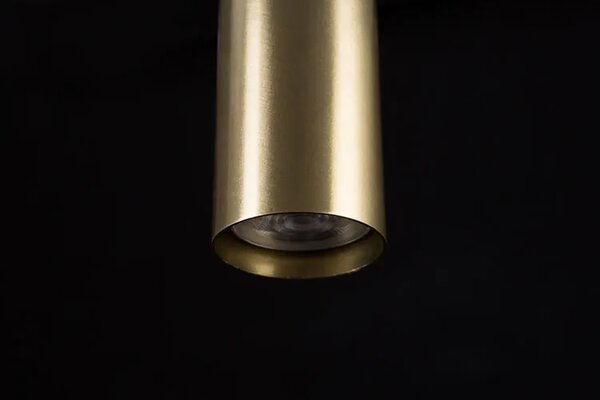 Czarna potrójna loftowa lampa sufitowa - D059 F1-R26