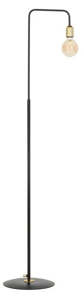 Czarna industrialna lampa podłogowa - D069-Rokka