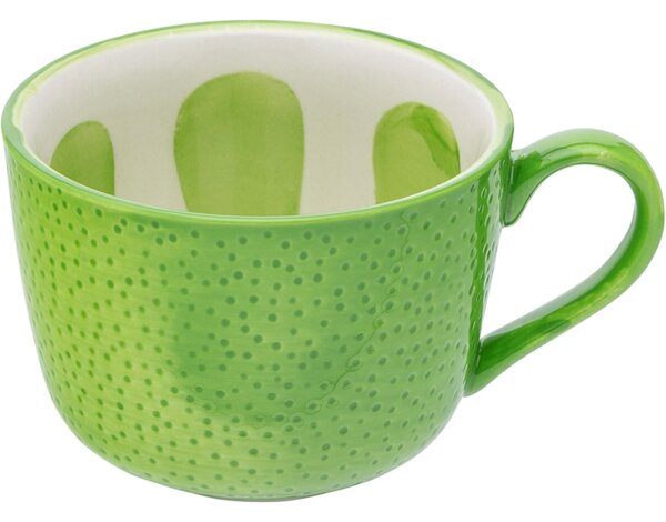 Altom Zestaw ceramicznych kubków jumbo Tropicanalimonka 470 ml, 2 szt