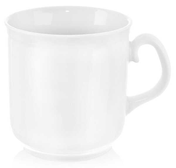 Kubek porcelanowy biały MONA 400 ml