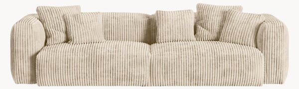 Sofa modułowa o wyglądzie sztruksu Martina (4-osobowa), S 320 cm