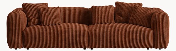 Sofa modułowa o wyglądzie sztruksu Martina (4-osobowa), S 320 cm
