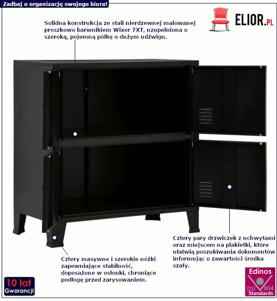 Szafa industrialna do biura M4-S08