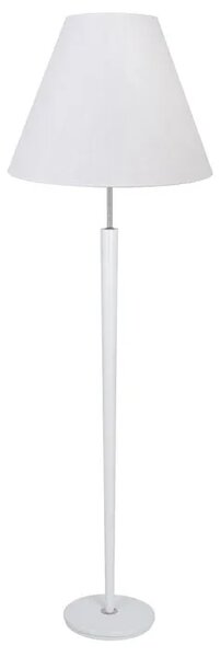 Biała minimalistyczna lampa stojąca z abażurem - 12X S240 B6-C13