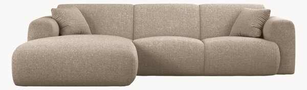 Sofa narożna z szenilu Molino (4-osobowa)