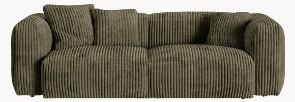 Sofa modułowa o wyglądzie sztrusu Martina (3-osobowa), S 244 cm