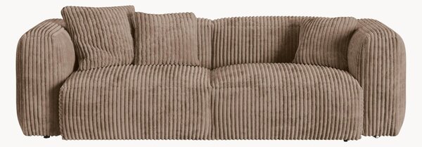 Sofa modułowa o wyglądzie sztrusu Martina (3-osobowa), S 244 cm