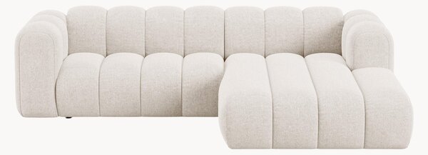 Narożna sofa modułowa z szenilu Lupine (3-osobowa)