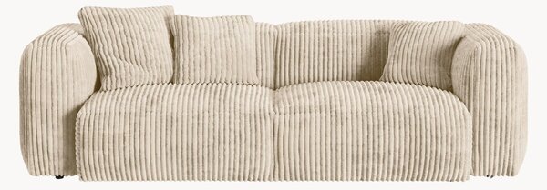 Sofa modułowa o wyglądzie sztrusu Martina (3-osobowa), S 244 cm