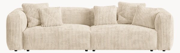 Sofa modułowa o wyglądzie sztruksu Martina (4-osobowa), S 320 cm
