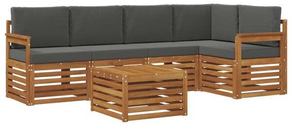Zestaw mebli ogrodowych z litego drewna akacjowego - nowoczesny i stylowy design