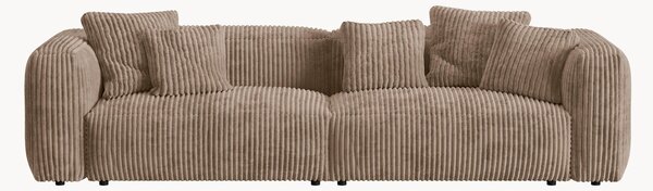 Sofa modułowa o wyglądzie sztrusu Martina (4-osobowa), S 320 cm