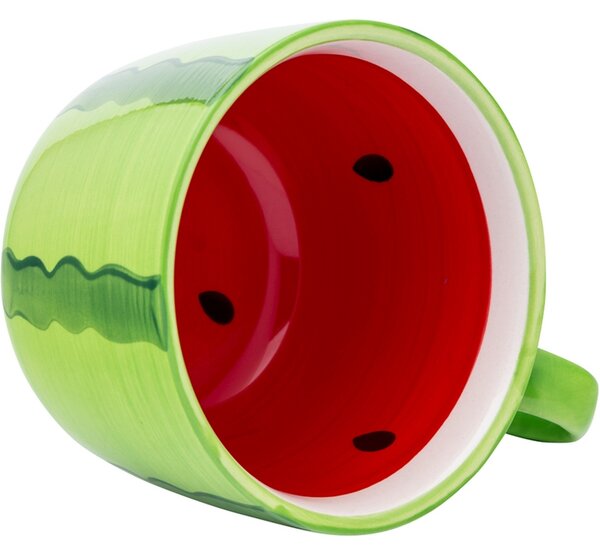 Altom Zestaw ceramicznych kubków jumbo Tropicanamelon 470 ml, 2 szt